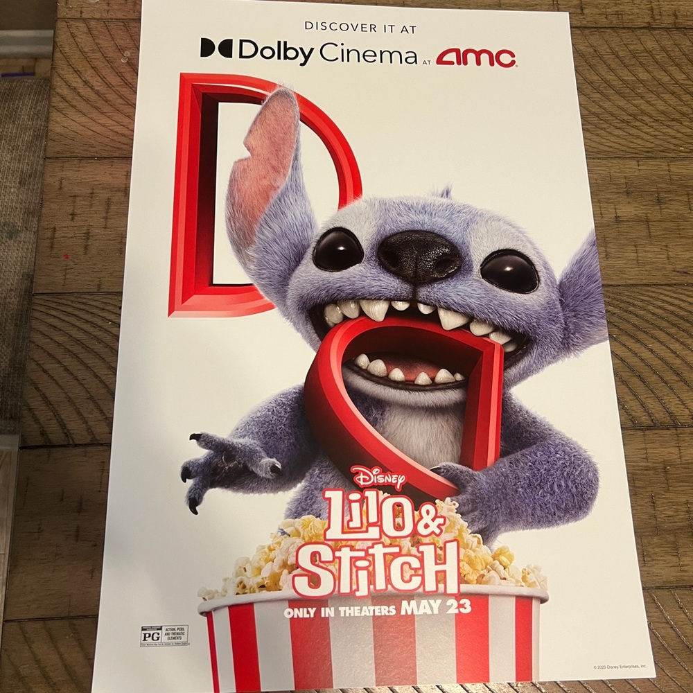 AMC Disney Lilo & Stitch Poster